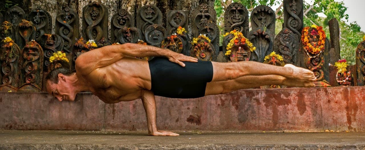 David Swenson - Pungu Mayurasana